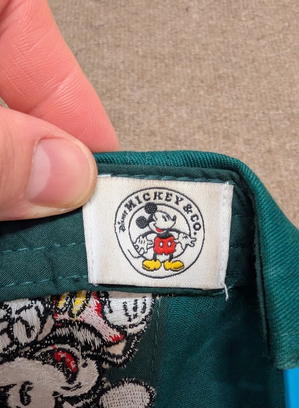Vintage Mickey Disney Kids' Baseball Cap Snap Back Hat